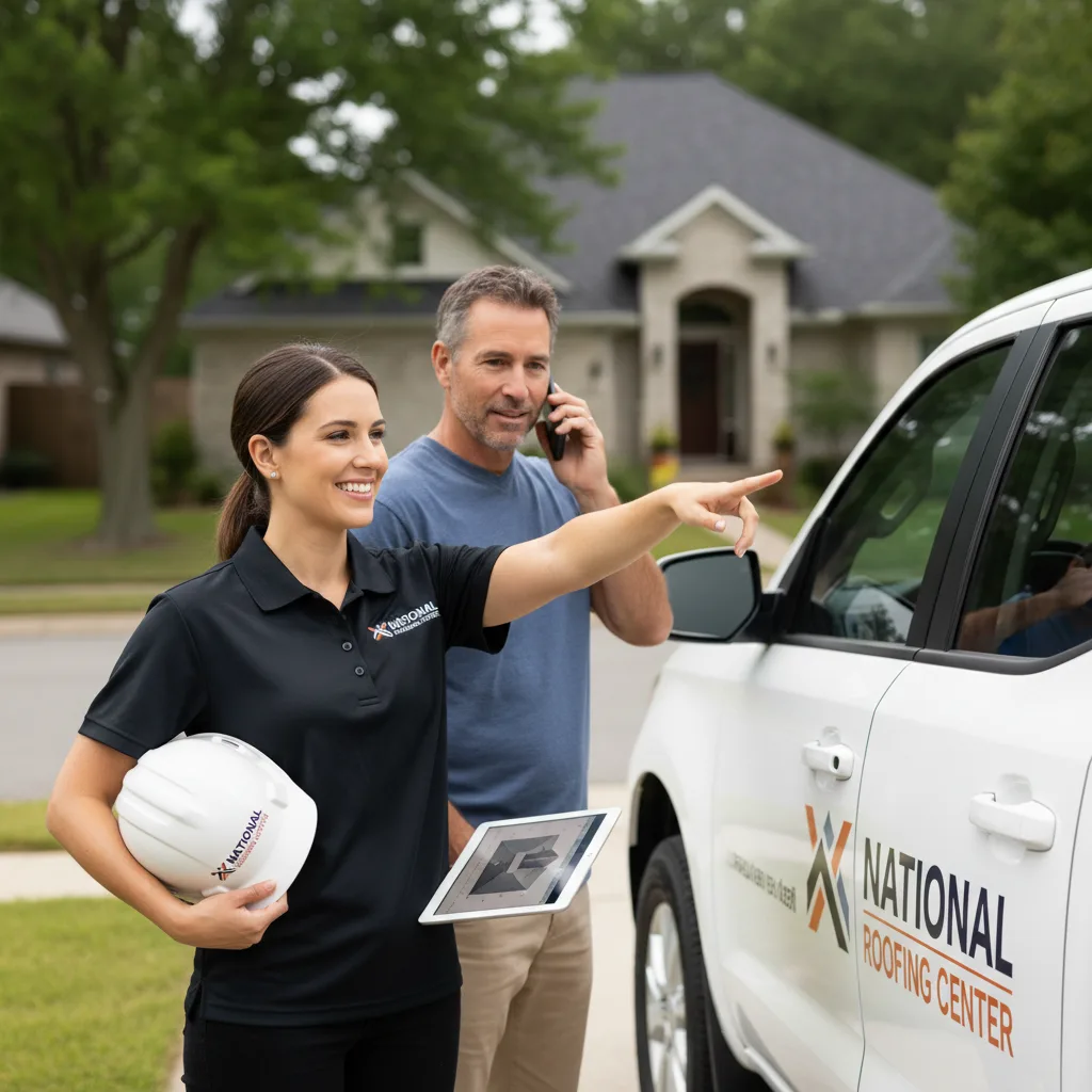 National Roofing Center customer support in Brookside